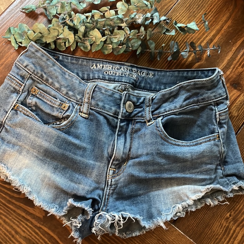 American Eagle Outfitters shorts with 2 front pockets and zipper w/button. - Picture 8 of 8